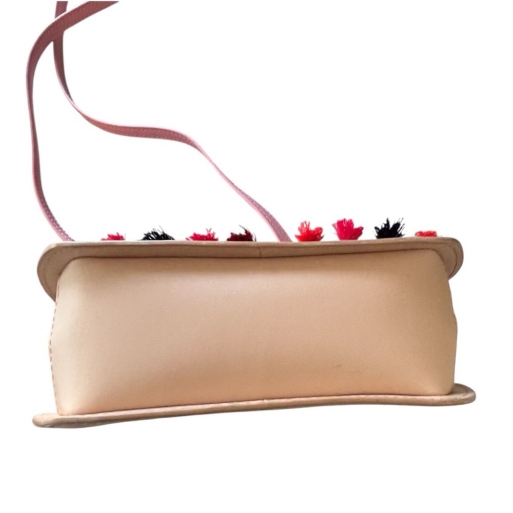 kate spade Tan Pink Red Multicolor Camel Crossbody Bag - Picture 5 of 6